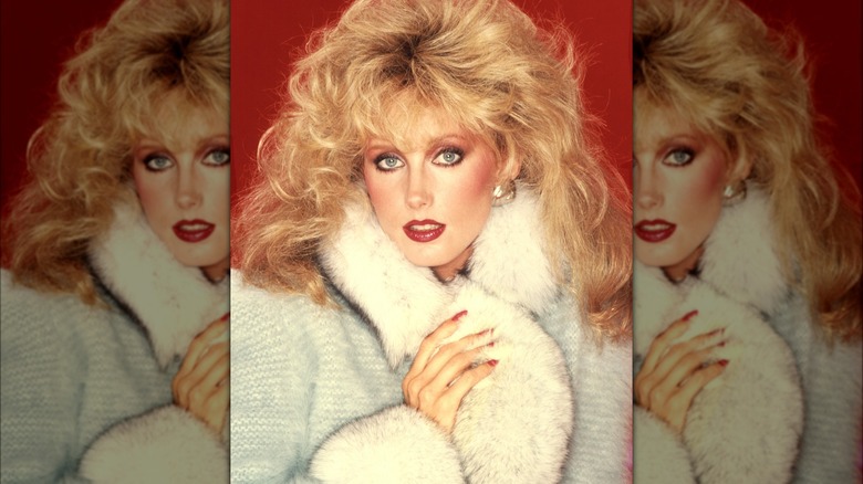 actress Morgan Fairchild in 1990