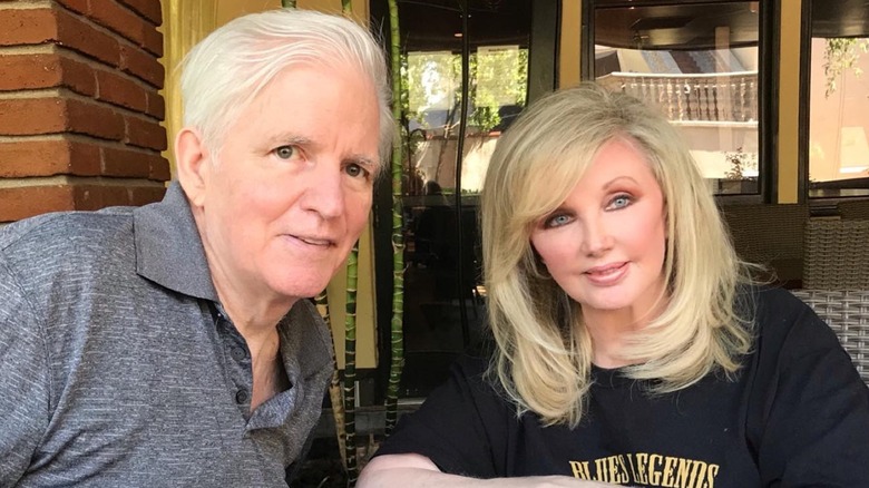 Morgan Fairchild and the late Mark Seiler