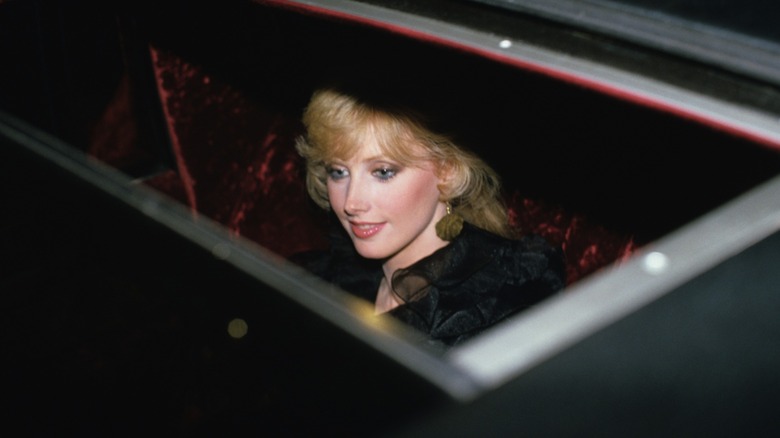 soap opera star Morgan Fairchild smiling