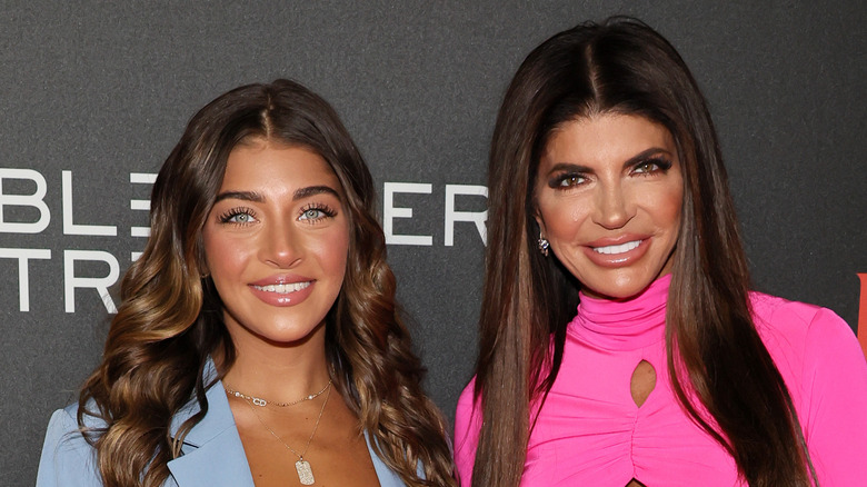 Gia, Teresa Giudice smiling together