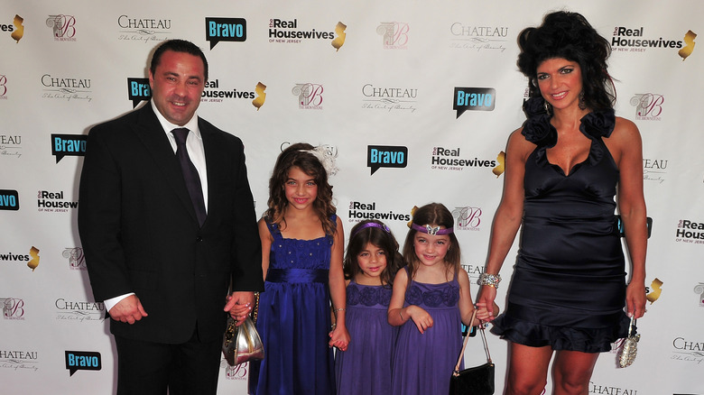 Young Gia Giudice with parents