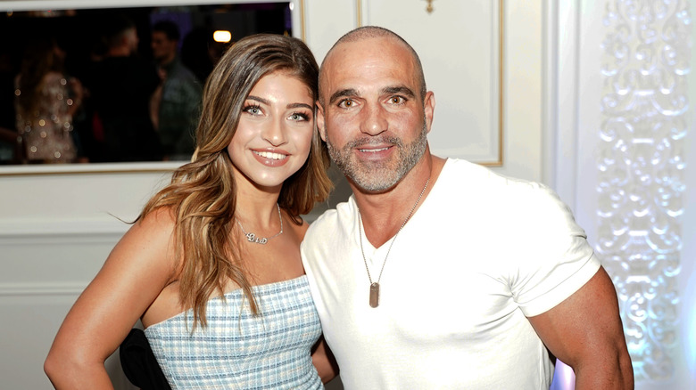 Gia Giudice, Joe Gorga posing together