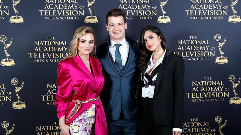 Hunter King and other The Young and the Restless co-stars