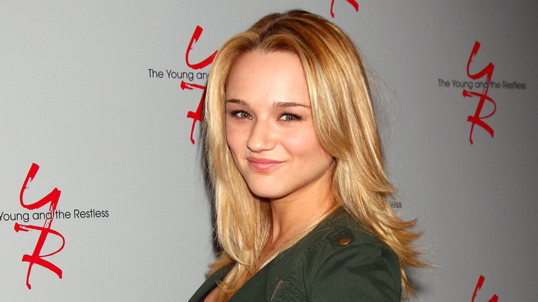 Hunter King at The Young and the Restless event