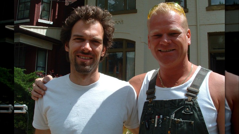 Craig Lowe and Mike Holmes smiling together