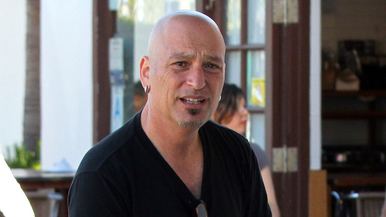 Howie Mandel wincing