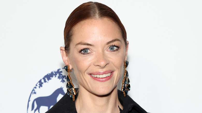 Close up of Jaime King 2024