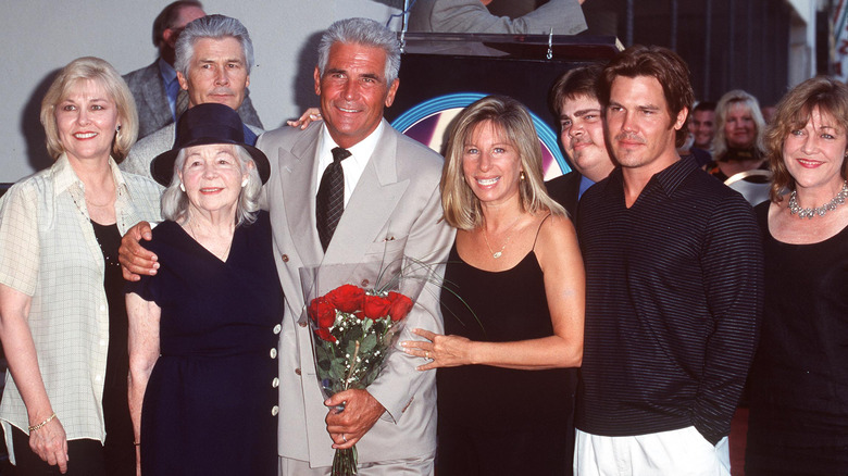 James Brolin, Barbara Streisand, Josh Brolin, and Jess Brolin