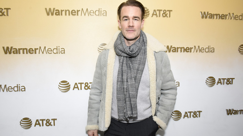 James Van Der Beek smiling