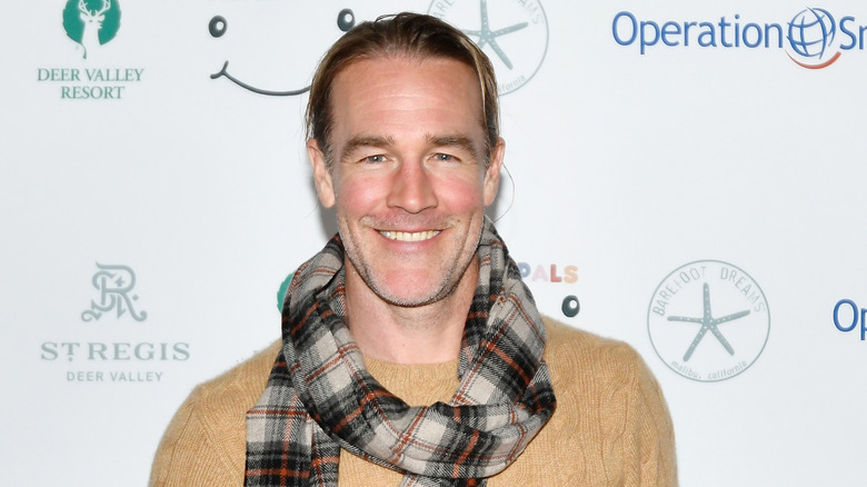 James Van Der Beek smiling