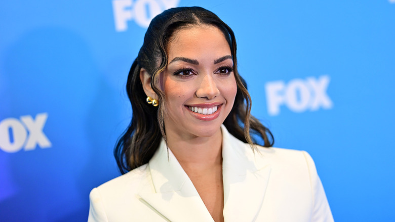 Corinne Foxx smiling