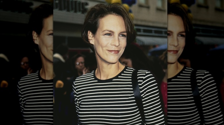 Jamie Lee Curtis smiling