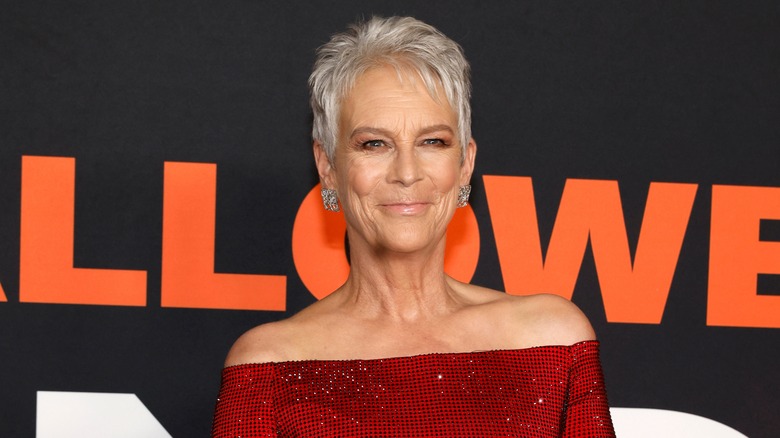 Jamie Lee Curtis smiling