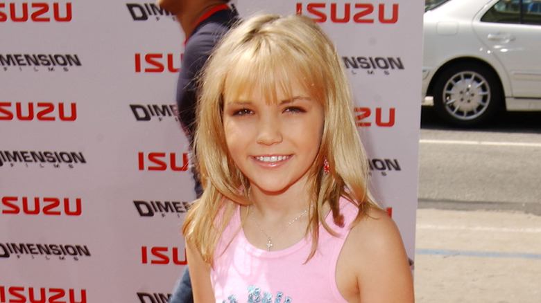 Jamie Lynn Spears at 2002 movie premiere