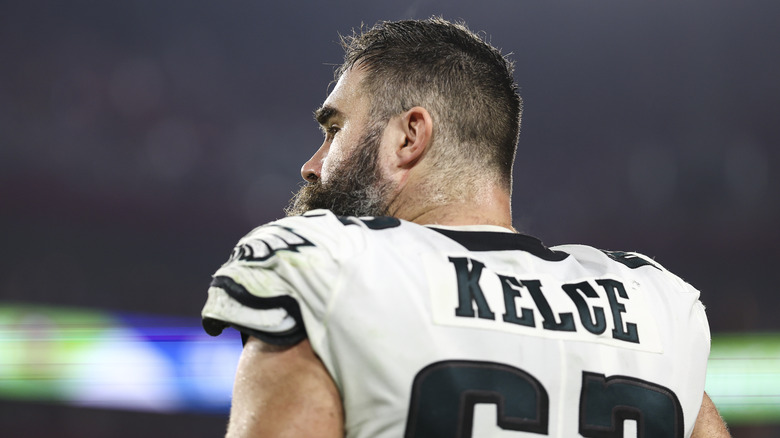 Jason Kelce walking away