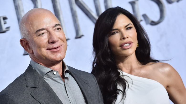 Lauren Sánchez and Jeff Bezos