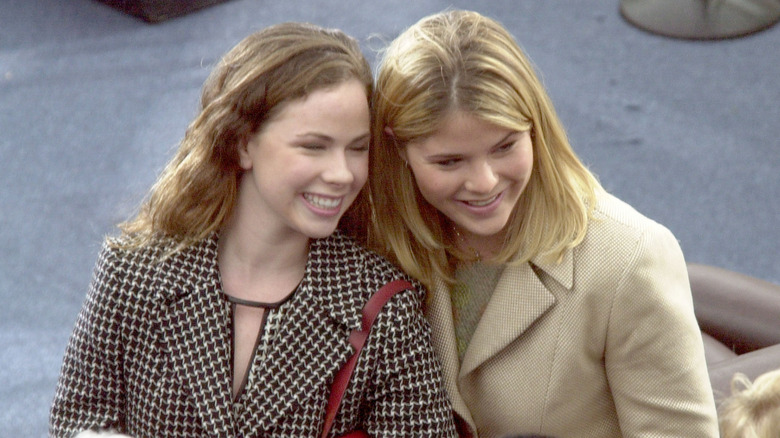 Barbara Bush and Jenna Bush Hager posing