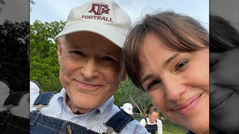 Jennifer Garner's selfie with father William Garner