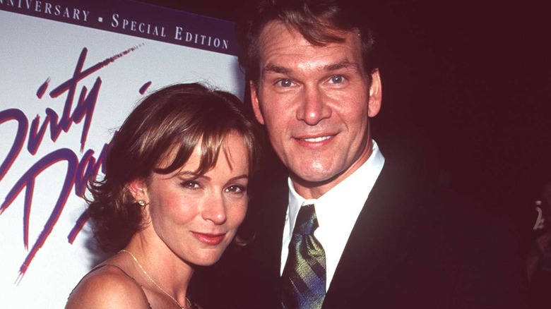 Patrick Swayze and Jennifer Grey