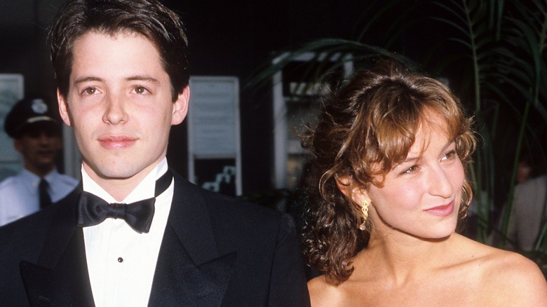 Matthew Broderick and Jennifer Grey