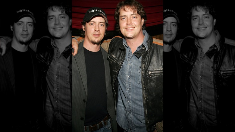 Jeremy and Jason London together