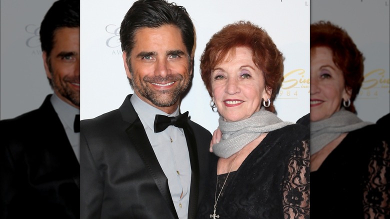 John Stamos with his mother Loretta