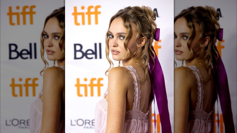 Lily-Rose Depp at an event