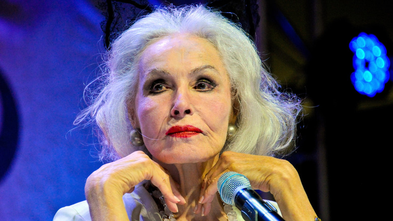 Julie Newmar attending event