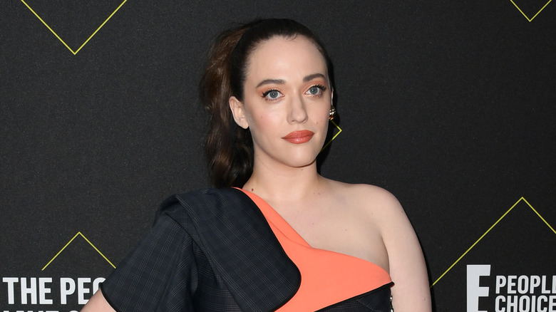 Kat Dennings at award show