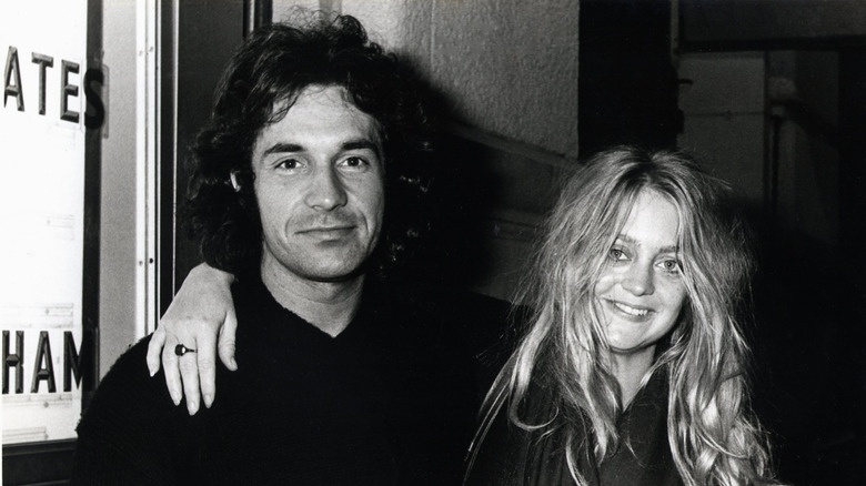 Kate Hudson's parents Bill Hudson and Goldie Hawn smiling