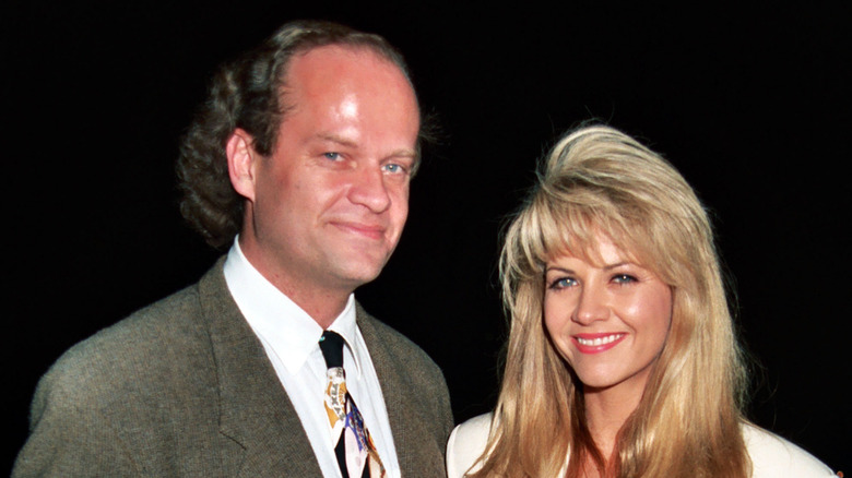 Kelsey Grammer and second wife Leigh-Anne Csuhany smiling