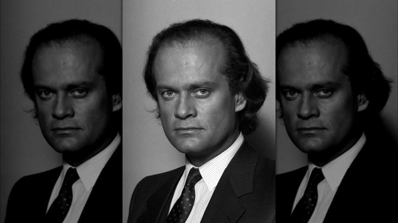 Kelsey Grammer black and white portrait