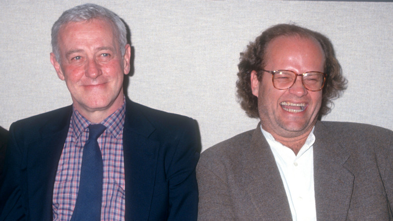 Kelsey Grammer and John Mahoney smiling