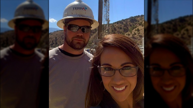 Lauren Boebert with her husband, Jayson