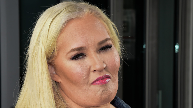 Mama June Shannon sour expression