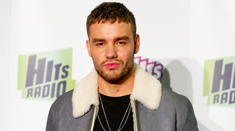 Liam Payne posing