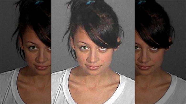 Nicole Richie's infamous mug shot from her 2006 arrest