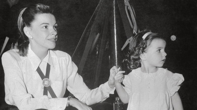 Judy Garland and Liza Minnelli