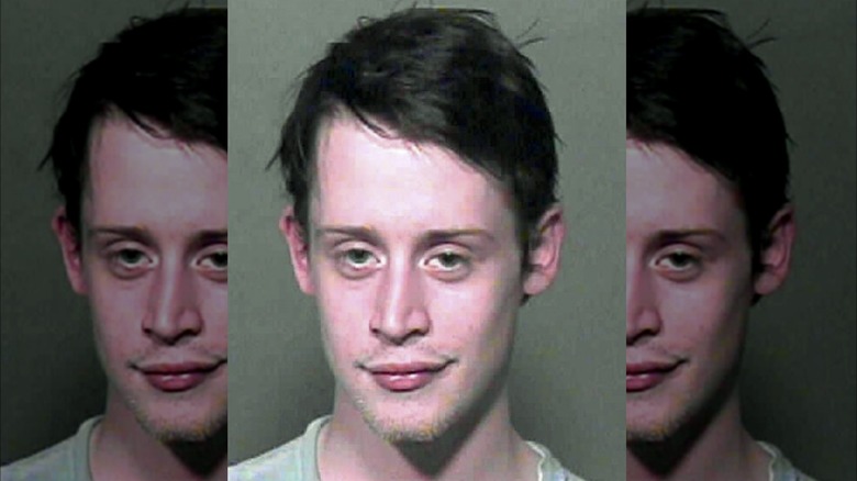 Macaulay Culkin's mugshot