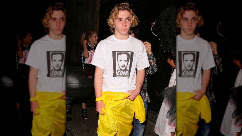 Rocco Ritchie walking