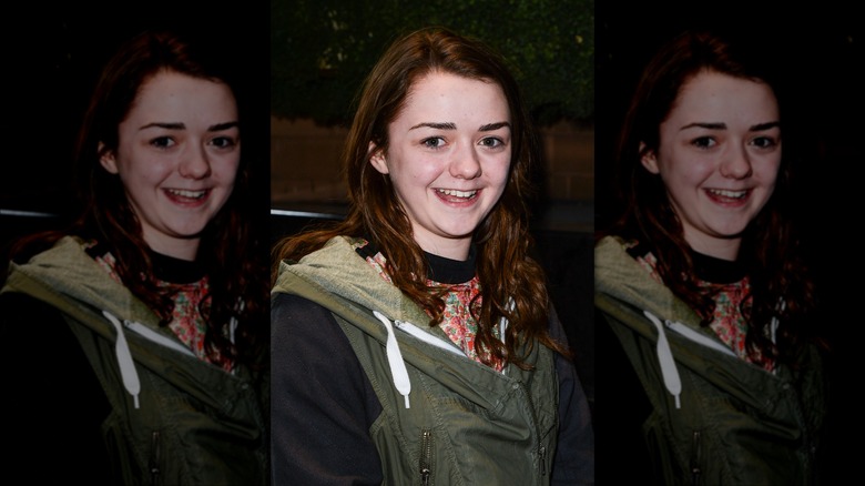 Maisie Williams smiling