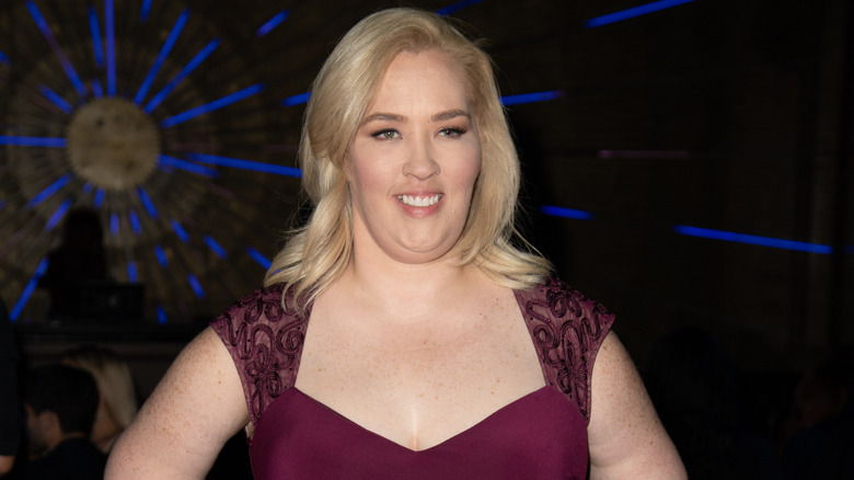 Mama June posing for photos