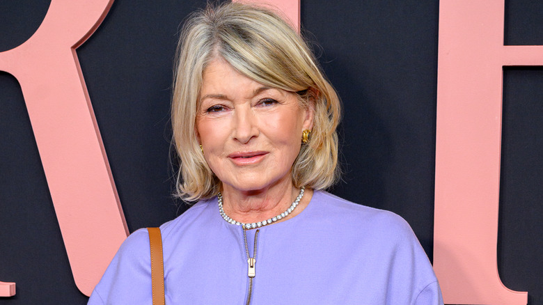 Martha Stewart poses as she attends Netflix's "Martha" New York premiere