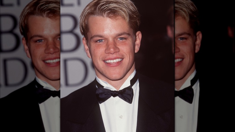 Matt Damon smiling 