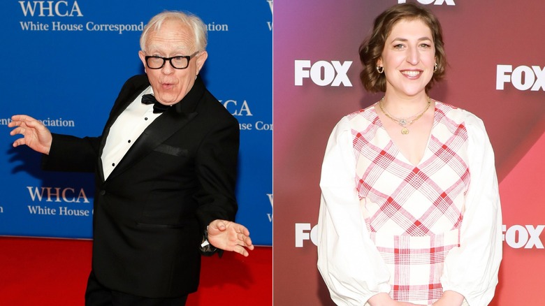 Leslie Jordan and Mayim Bialik