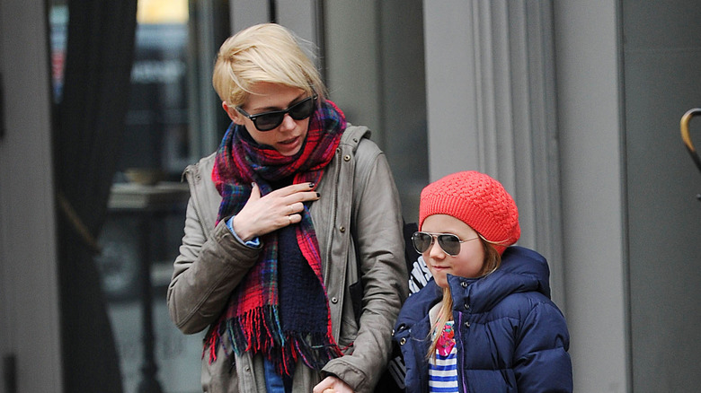 Michelle Williams and Matilda Ledger