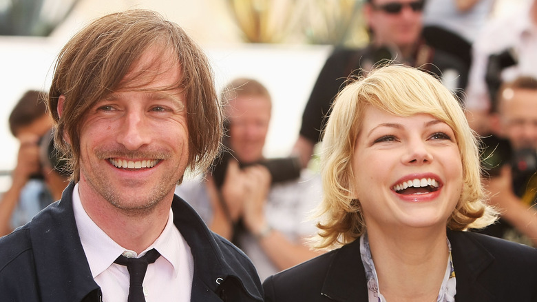 Spike Jonze and Michelle Williams