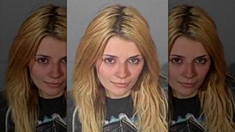 Mischa Barton's mug shot, December 27, 2007