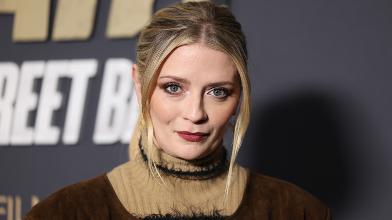 Mischa Barton on the red carpet of the 2024 New York premiere of "Road Diary: Bruce Springsteen & The E Street Band"