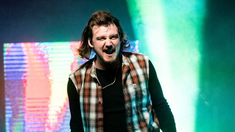 Morgan Wallen performing in 2019